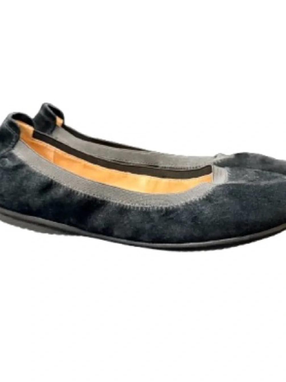 Josef Seibel Black Suede Ballet Flats Women’s EU 39 US 8-8.5